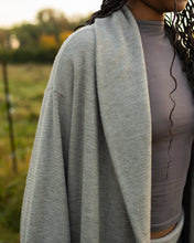 Load image into Gallery viewer, Artic - Ribbed Maxi Cardigan - Grey
