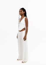 Load image into Gallery viewer, Flo - Drawstring Pants - White
