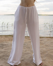 Load image into Gallery viewer, Flo - Drawstring Trousers - White
